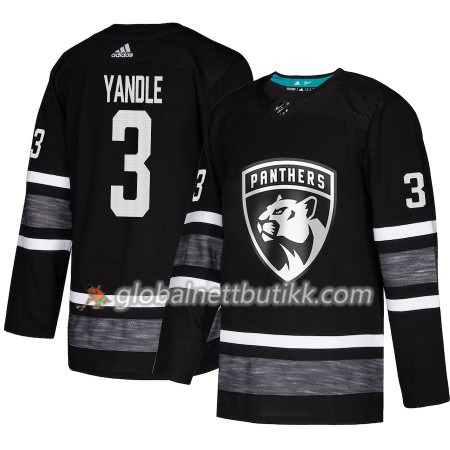 Florida Panthers Hockeydrakt Keith Yandle 3 Svart 2019 NHL All-Star Adidas Authentic - Herre